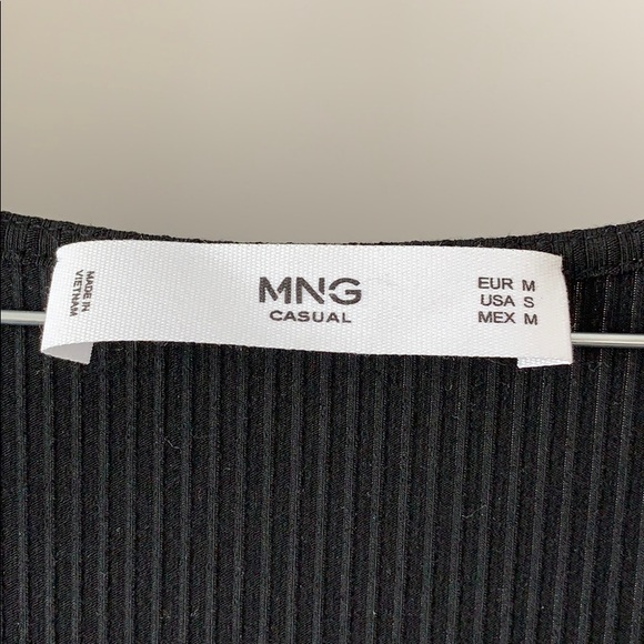 MNG black short sleeve jumpsuit - Picture 5 of 6